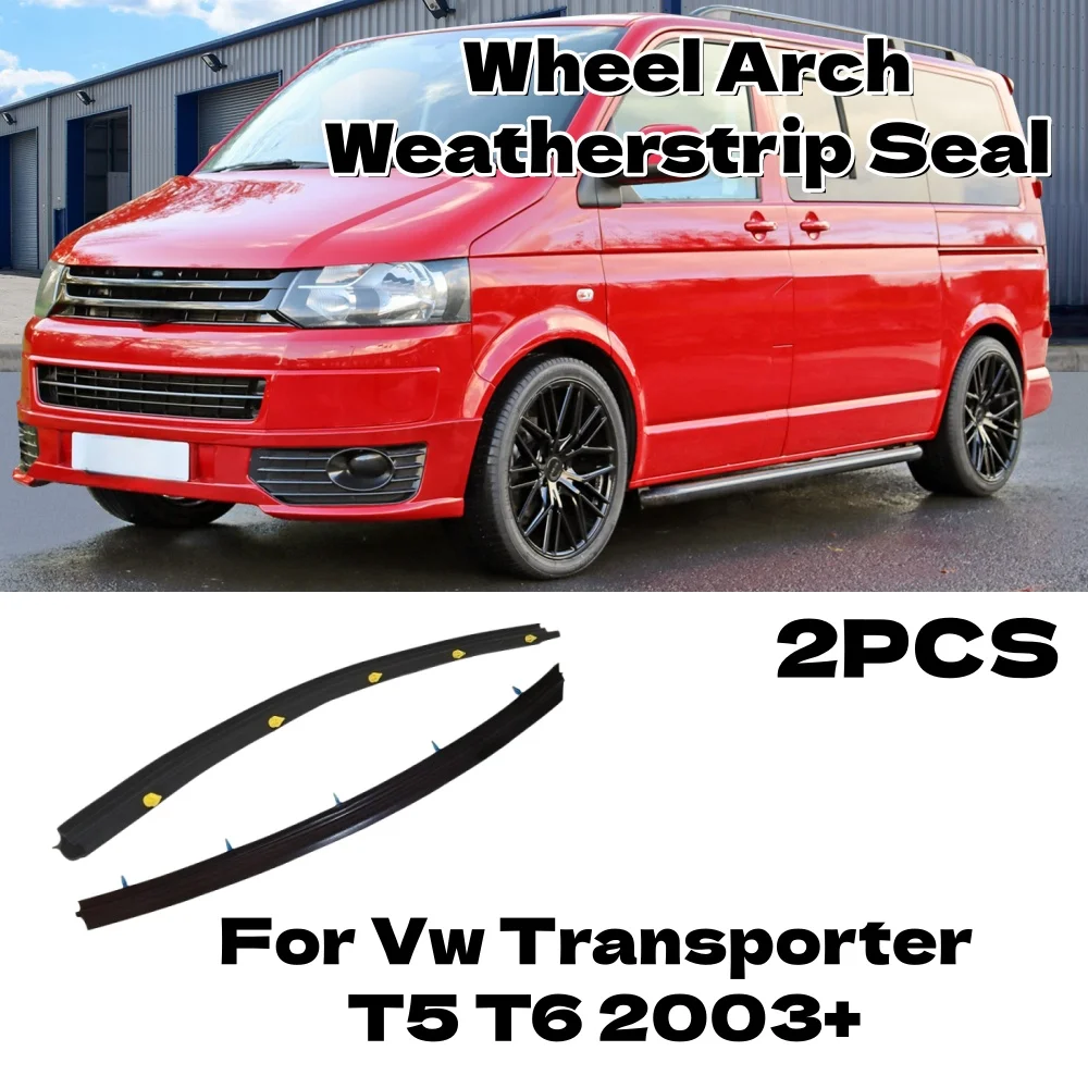 RV Front Wheel Arch Weatherstrip Seal For Vw Transporter T5 T6 2003 Motorhome Left Right Wheel Protection Accessories 7H0837565A