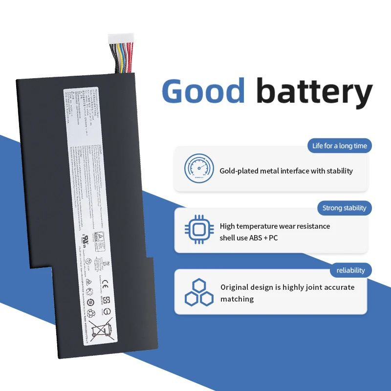 Imagem -03 - Bateria do Portátil do Bty-m6k para Msi Ms16k3 Gf65 Gf63 Ms-17b4 8rd Fino Gf75 8rd031th 8rc 3rd Fino 8rc 9scthin 9se sx 11.4v 4600mah