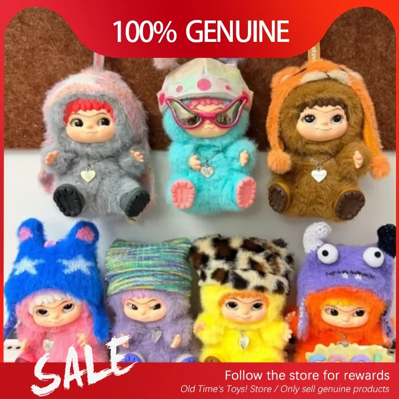 

Genuine Wakuku Rabbit Fox Series Blind Box Trendy Plush Pendant Wakuku Collect Model Doll Surprise Birthday Gift