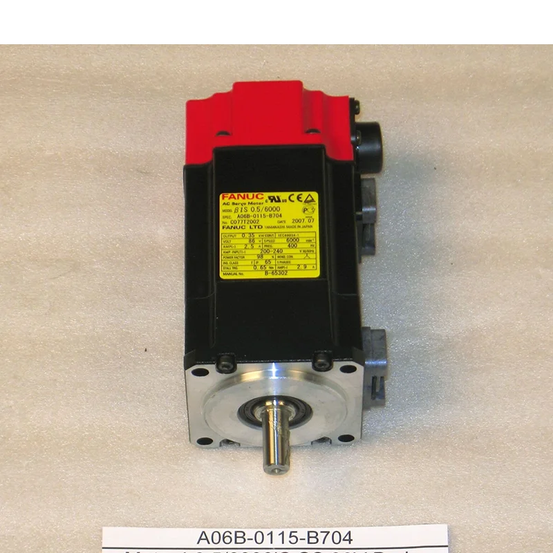 

New A06B-0115-B704 Fanuc Motor warranty 12 months A06B 0115 B704