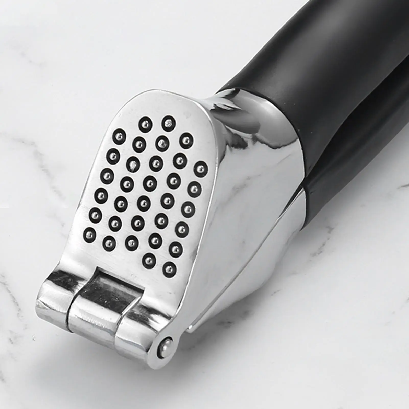 

Garlic Crusher Metal Garlic Press Crusher Ergonomic Handle Easy Clean Kitchen Gadgets Squeezer Peeler Hand Kitchen Gadgets