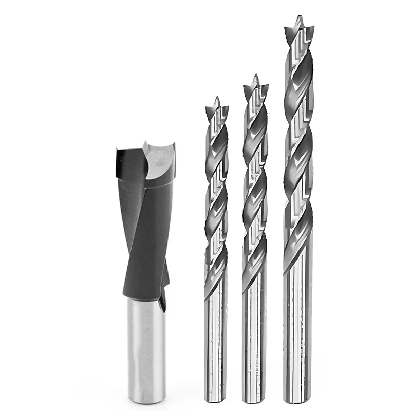 Aluminum Alloy Hole Cutter and Drill Bit 15mm Cutter 7mm 8mm 10mm Drill Bits for Precise Drilling for ENJOYWOOD Drill Guide