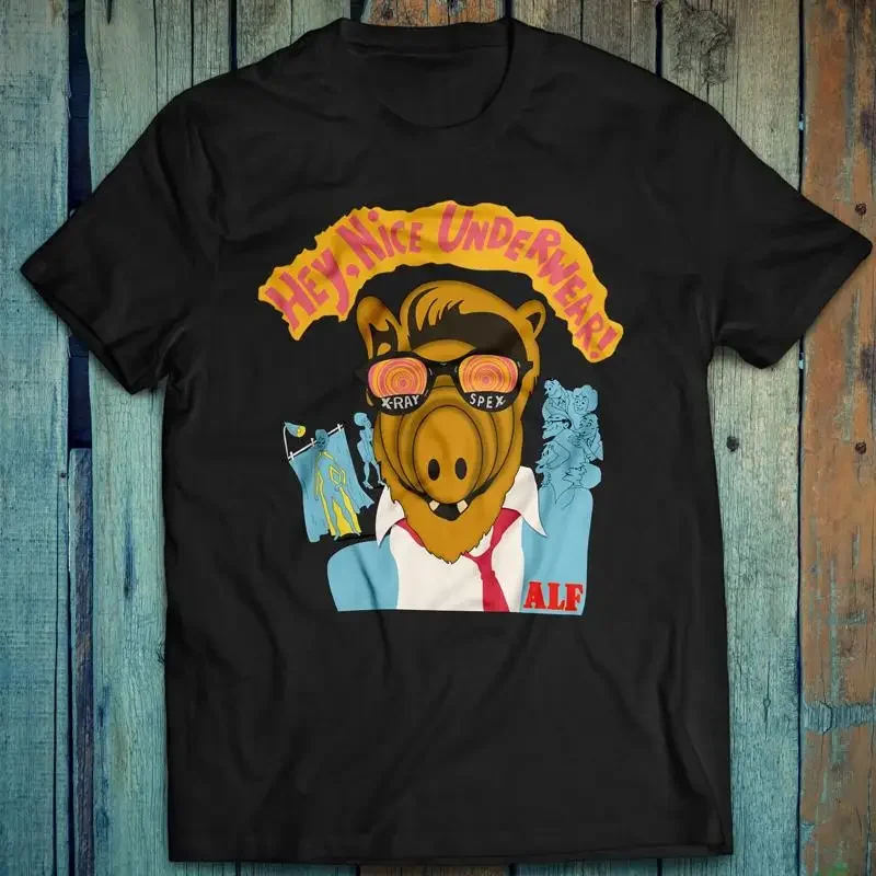 Classic Alf X Ray Specs Nice Underwear Rock Music Cotton shirt Poly Styrene