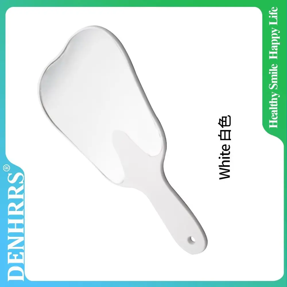 

1 шт., 3 цвета, ручка для стоматологического зеркала, ручная форма зубов, осмотр для чистки рта