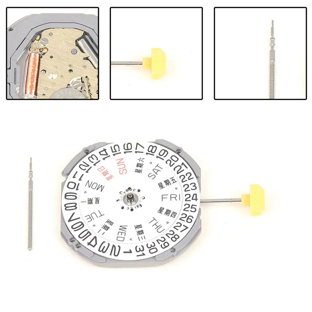 Miyota 1S02 1ชิ้นด้าย56*56*16มม. 8มม. อะไหล่ซ่อมแซมสำหรับการเคลื่อนไหวนาฬิกาควอตซ์ใหม่