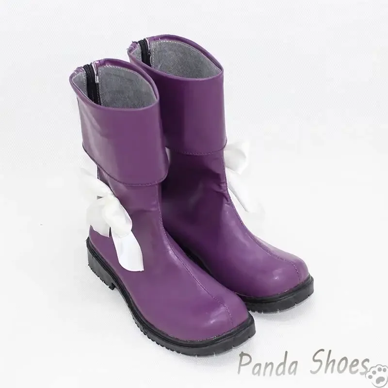 Juego Touhou Project Alice Cosplay zapatos Anime Cos cómic Cosplay disfraz Prop zapatos para fiesta de Halloween Con