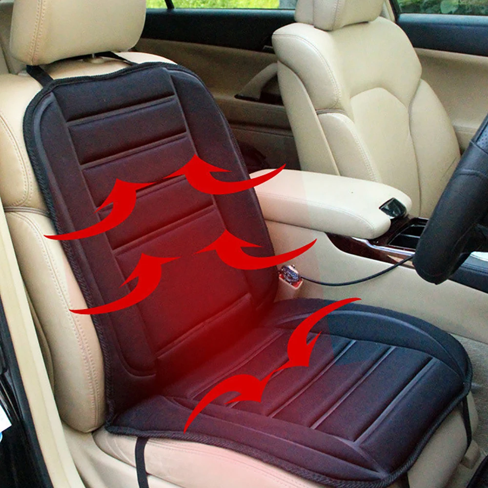 Car Seat Heater 12V Electric Heated Car Heating Cushion Winter Seat Warmer Cover Car Accessorie High 45W/Low 36W