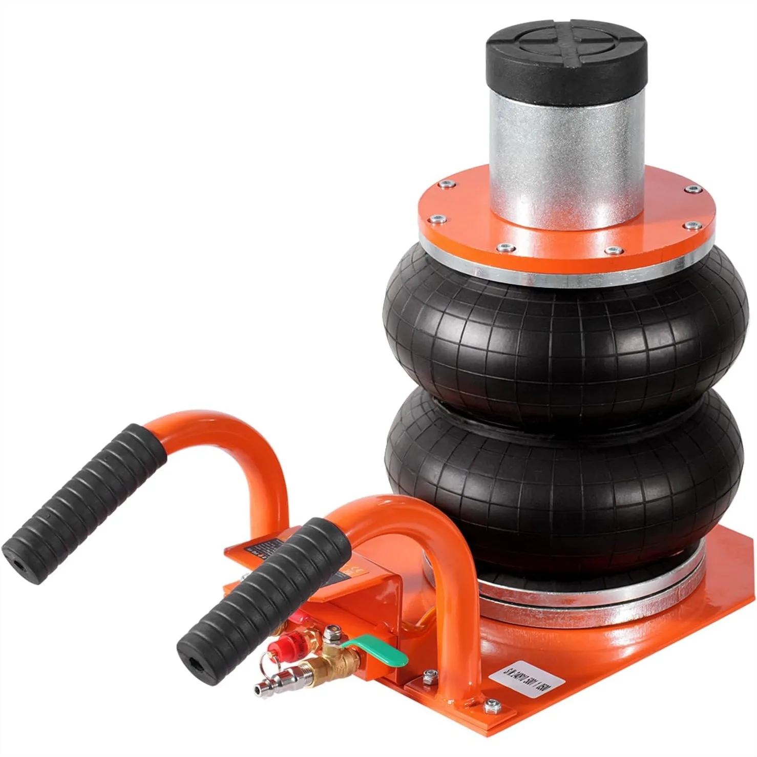 

3 Ton Air Jack, Space-Saving Lift to 14.3" with Steel Tubes & Rubber Pad for Car Repair