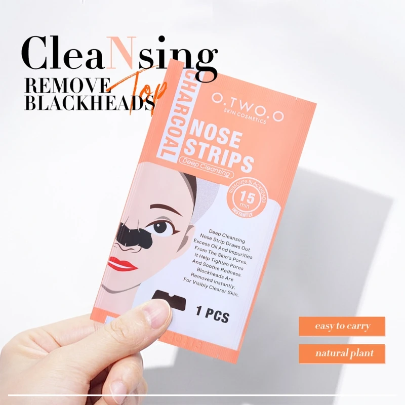 Purifying Pore Strips Nose Pore Cleanser Blackhead Remover ทำความสะอาดลึก Peel Off Nasal Patch Pore Strips สำหรับผิวทั้งหมด