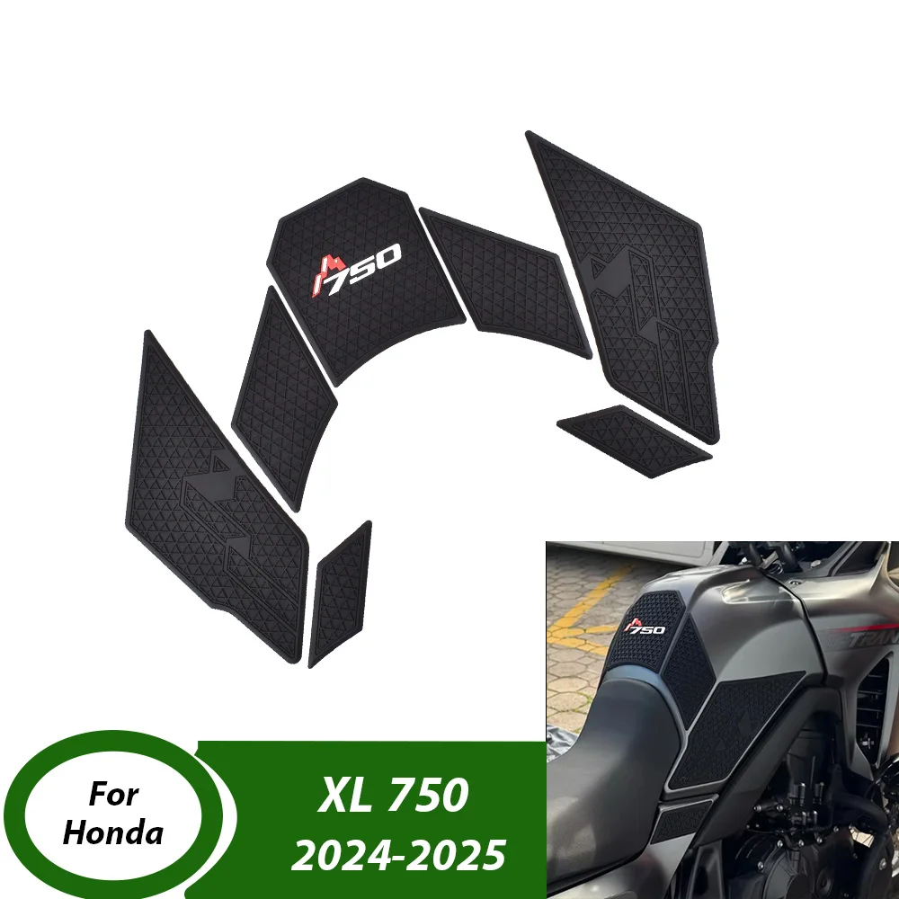 

Для Honda XL 750 Transalp 2024 2025 аксессуары для мотоциклов, защитная накладка на топливный бак, наклейка, боковая противоскользящая защитная накладка для колена