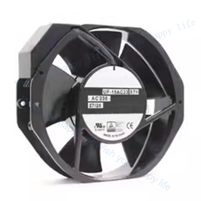 

Вентилятор охлаждения LL UF-15AC23 AC230V 27/26W 0.11A 172x150x38 мм для FULLTECH # E5