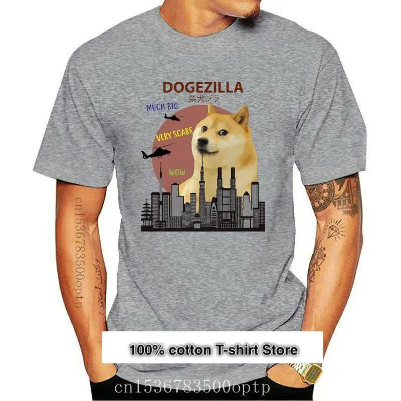 

Camiseta 2024 de algodón con estampado de DOGE, camisa divertida de DOGE, MEME, Shiba Inu, 100%