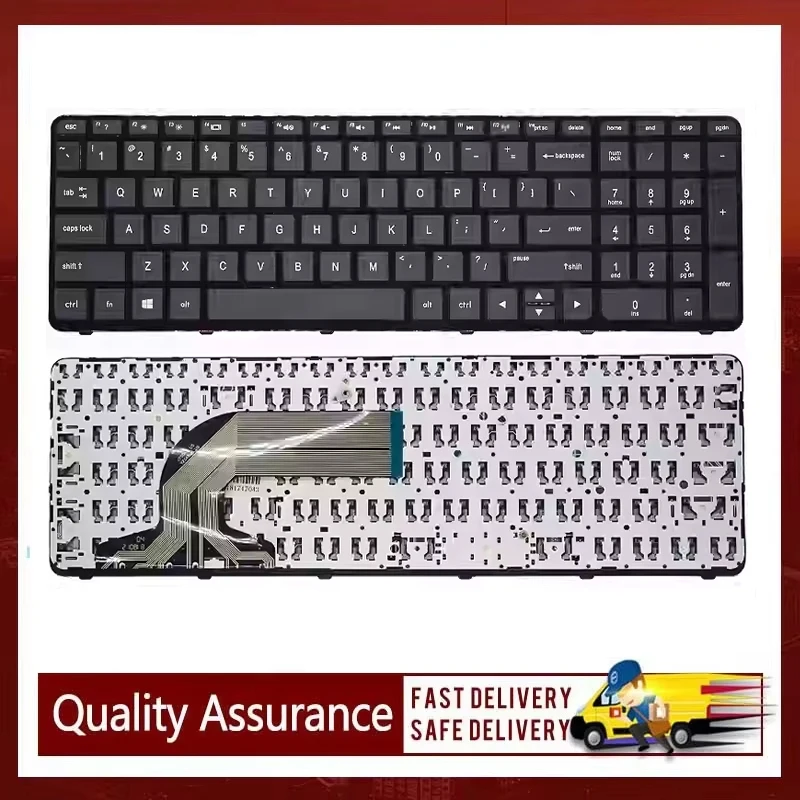 Новая клавиатура для ноутбука HP 15-N 15E 15-E029TX TPN Q118 Q121 Q130 Q132, замена США, черный