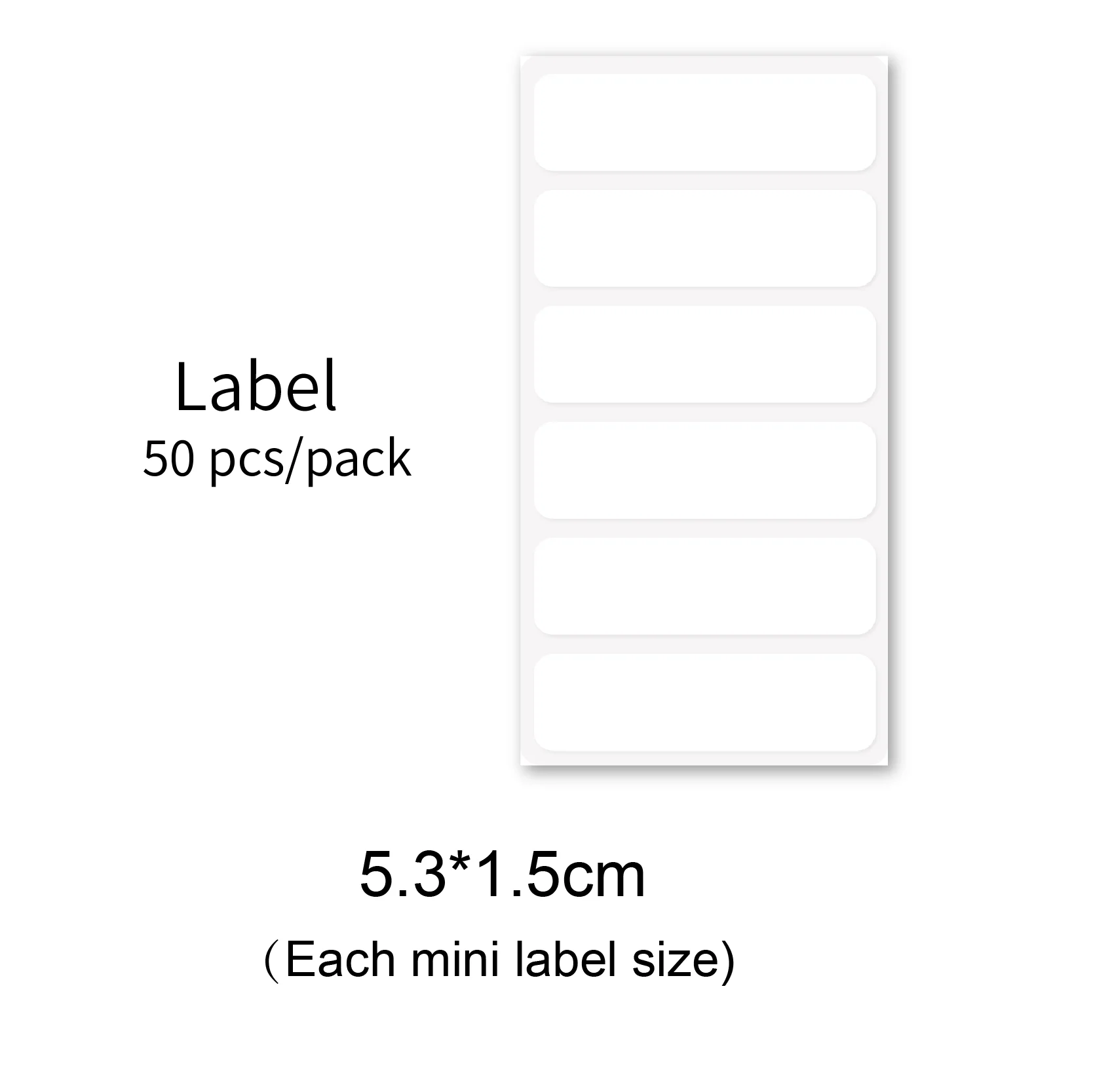 

CardJoin color Label Printing Paper Self-adhesive sticker Home items classification