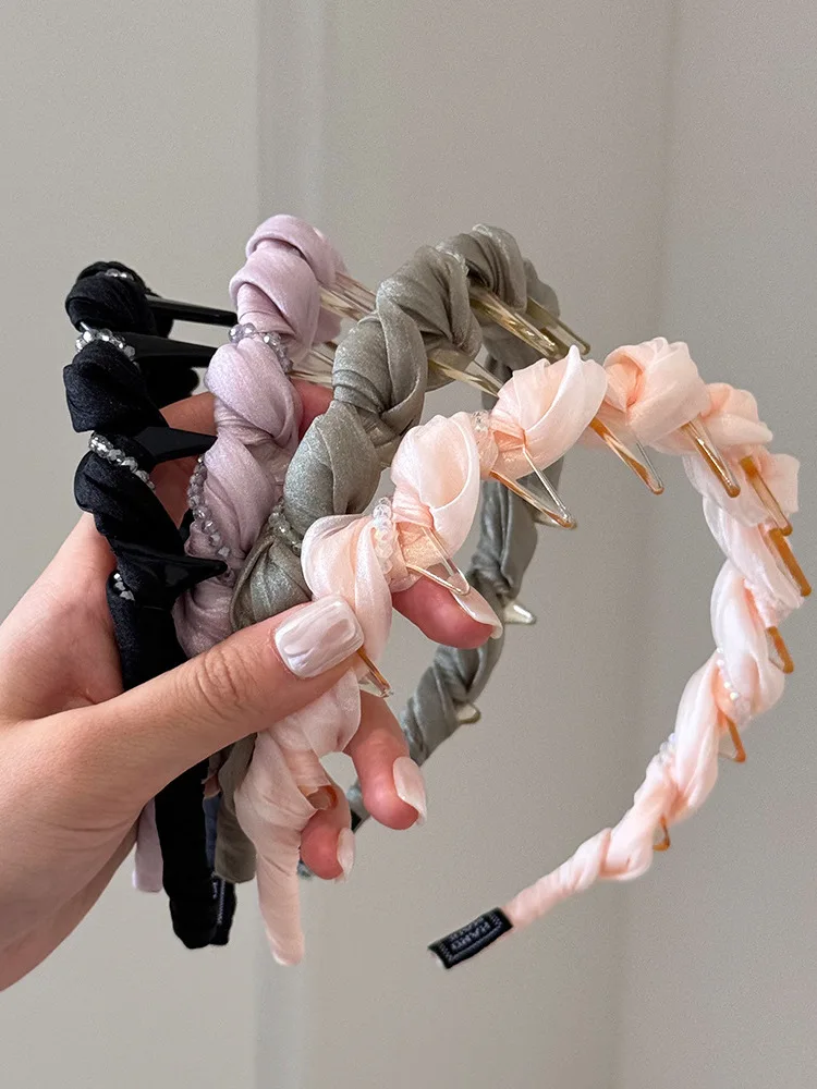 tiara-feminina-preta-de-cano-alto-com-dentes-faixa-de-cabelo-solta-novo-modelo-2026-avancado-para-uso-diario-e-exterior-presilha-de-cabelo-com-strass
