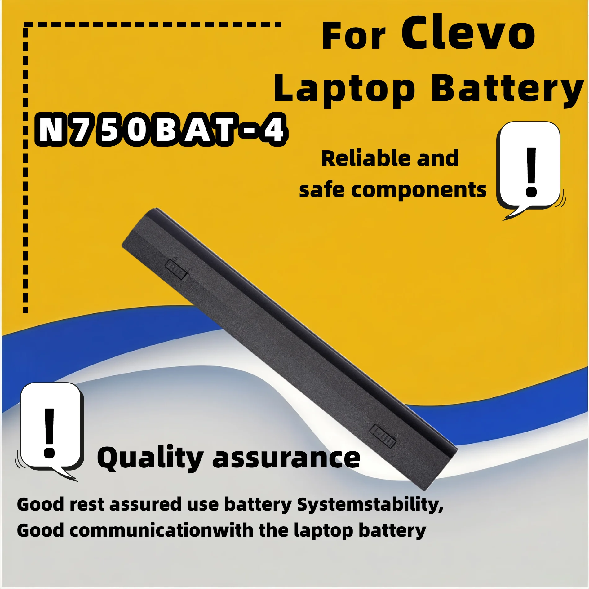 FRLESUI ل Clevo N750BU N751BU N750WU N750S سلسلة 87-N750S-31C00 6-87-N750S-4EB1 4EB2 3CF1 N750BAT-4 بطارية الكمبيوتر المحمول