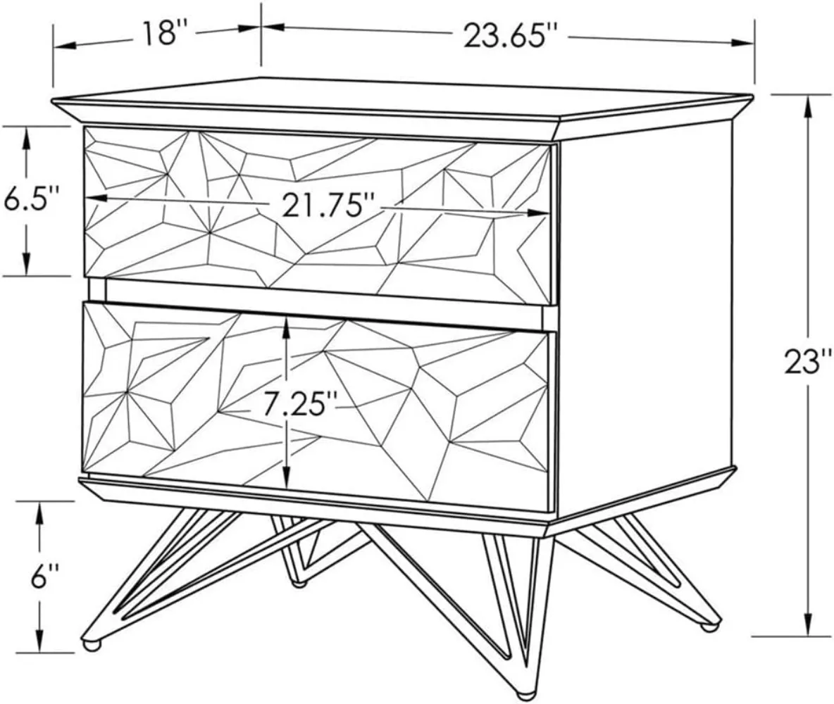 Furniture Modern Vortice Side Table Glossy Black and White Lacquer Matte Black Metal Legs Geome.