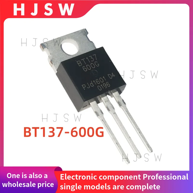 5-10PCS/LOT NEW 100% quality BT137 BT137-600G BT137-600 BT137600G  TO-220 transistors 8A 600V electronics component IC