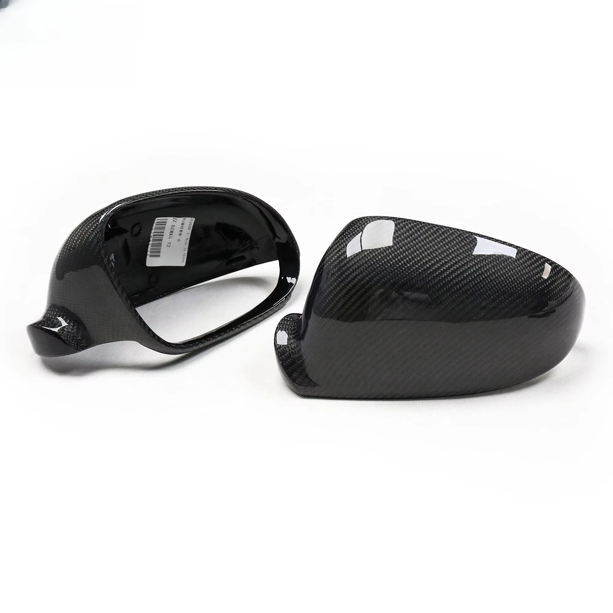 

Накладки на боковые зеркала из карбона для VW Volkswagen Golf V 5 MK5 GTI, корпуса зеркал, крепление на клипсах, 2006-2011 гг.