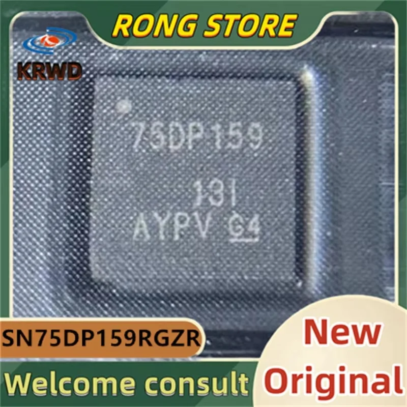 (5PCS）75DP159 SN75DP159RGZR  SN75DP159 VQFN-48  New and Original Chip IC