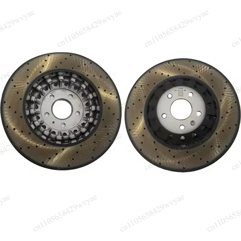 Front Disc Brake Rotor Compatible with A4 A5 RS4 RS5 4M0615301AM
