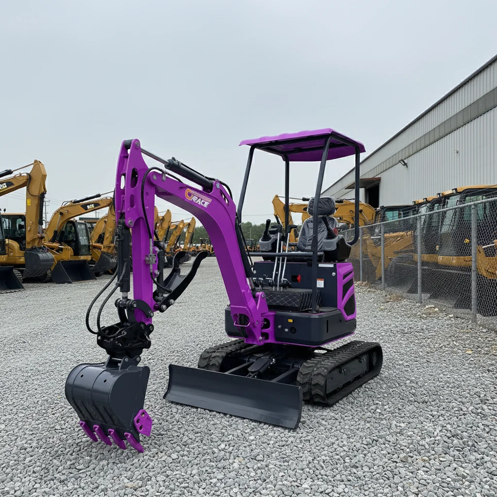 

2ton Crawler Hydraulic Mini Excavator Pell Digger - High Quality Agriculture Machinery