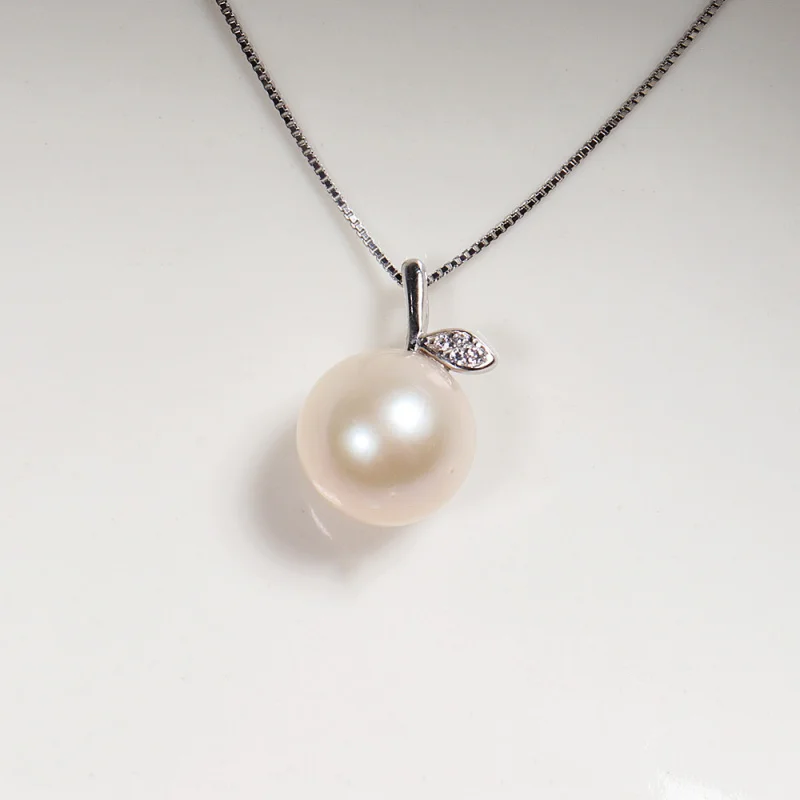 

Freshwater Pearl S925 Silver Necklace Pendant