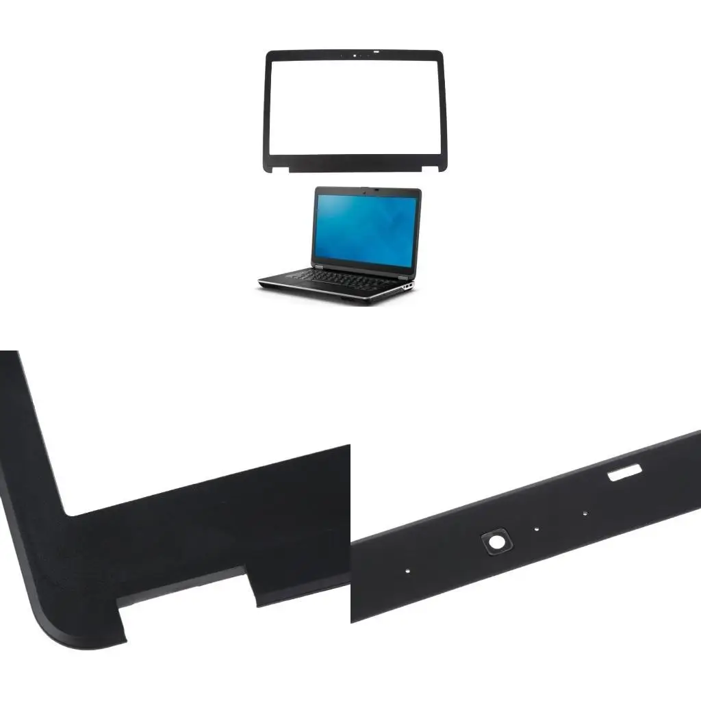 

R53C New Laptop Front Screen Frame LCD Bezel Cover For DellLatitude E6440 Laptop