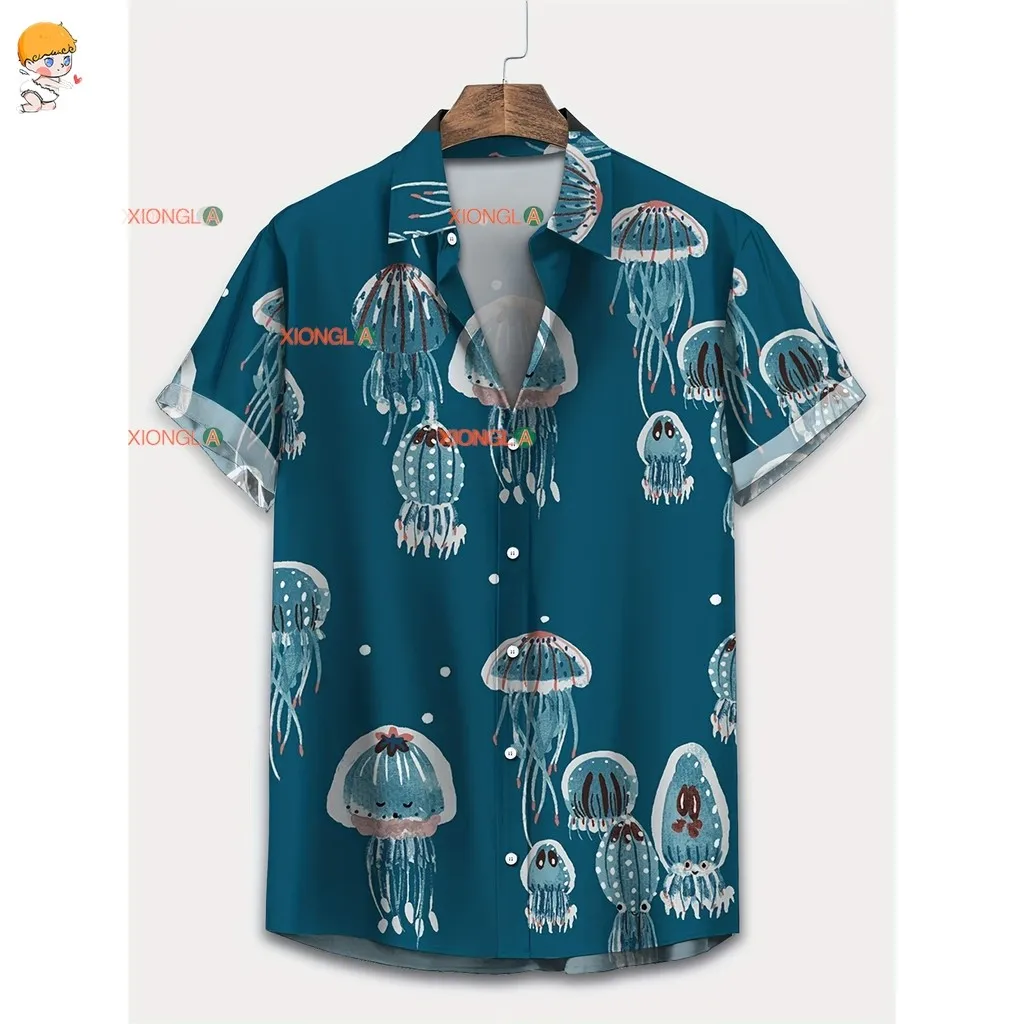 Camicie per bambini Magliette grafiche natalizie Vestiti per bambini di Halloween Camicia estiva a maniche corte per cartoni animati T-shirt per bambini con stampa 3D ‌