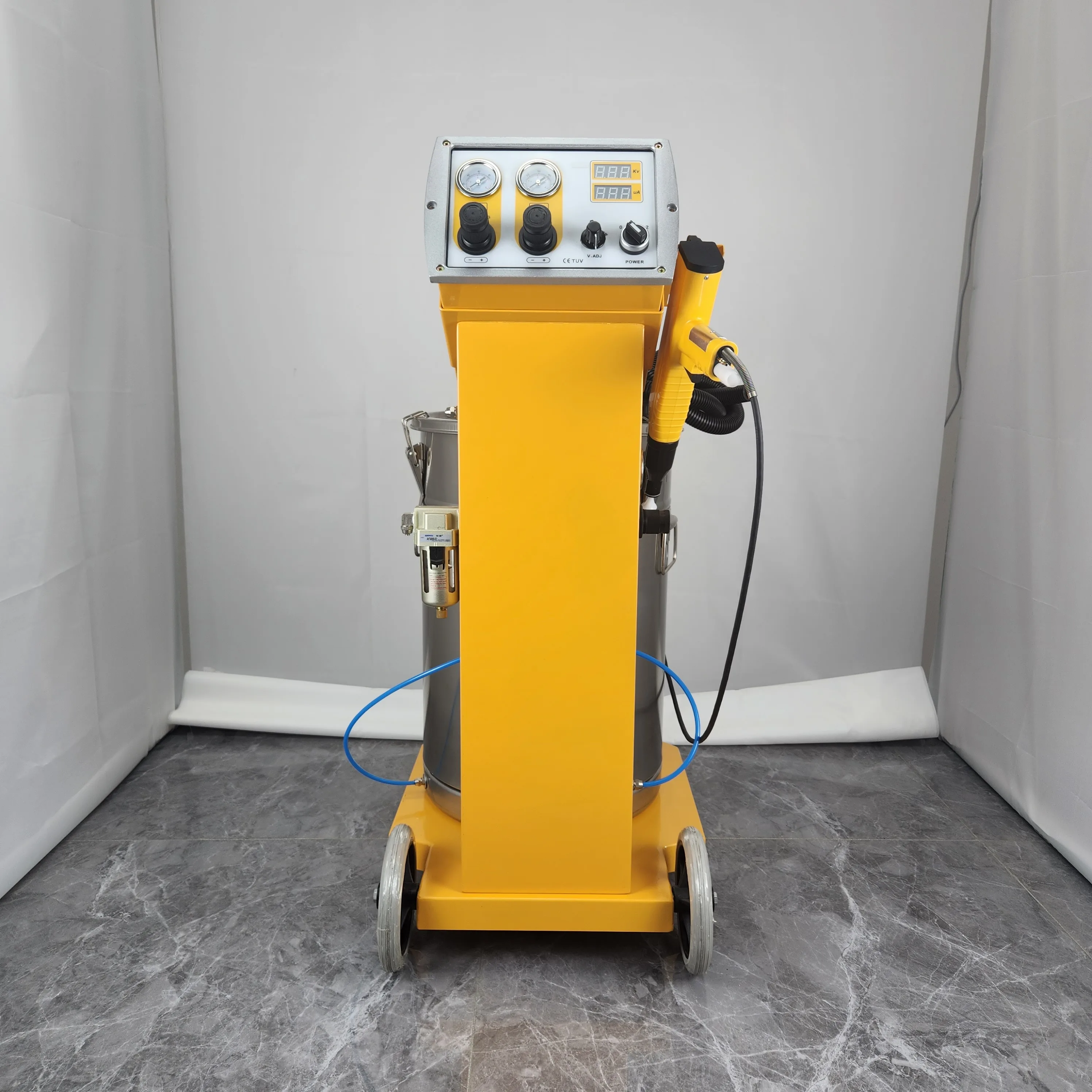 

Professional powder coater for PLC components on metal substrates that enhance brand value