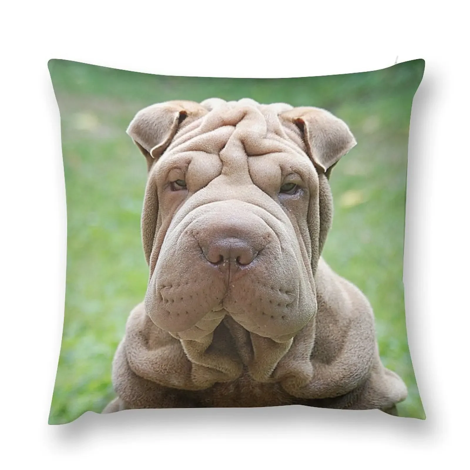 

Shar-Pei Throw Pillow Plaid Sofa christmas decorations for home 2025 autumn decoration luxury decor pillow