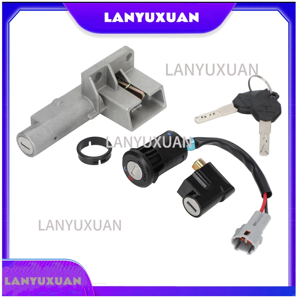 2026 JFG Racing Starter Switch Key Set, Motorcycle Starter Switch Key for Talaria Sting X3 MX3 MX4
