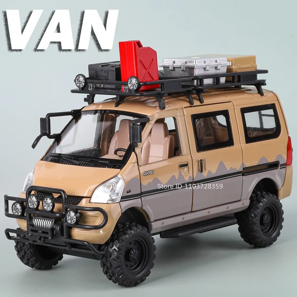 مقياس 1:24 WULING RONGGUANG YANGWANG U8 لعبة مجسمة على الطرق الوعرة سيارات سبيكة دييكاست ضوء الصوت التراجع الأبواب مفتوحة للأولاد هدايا