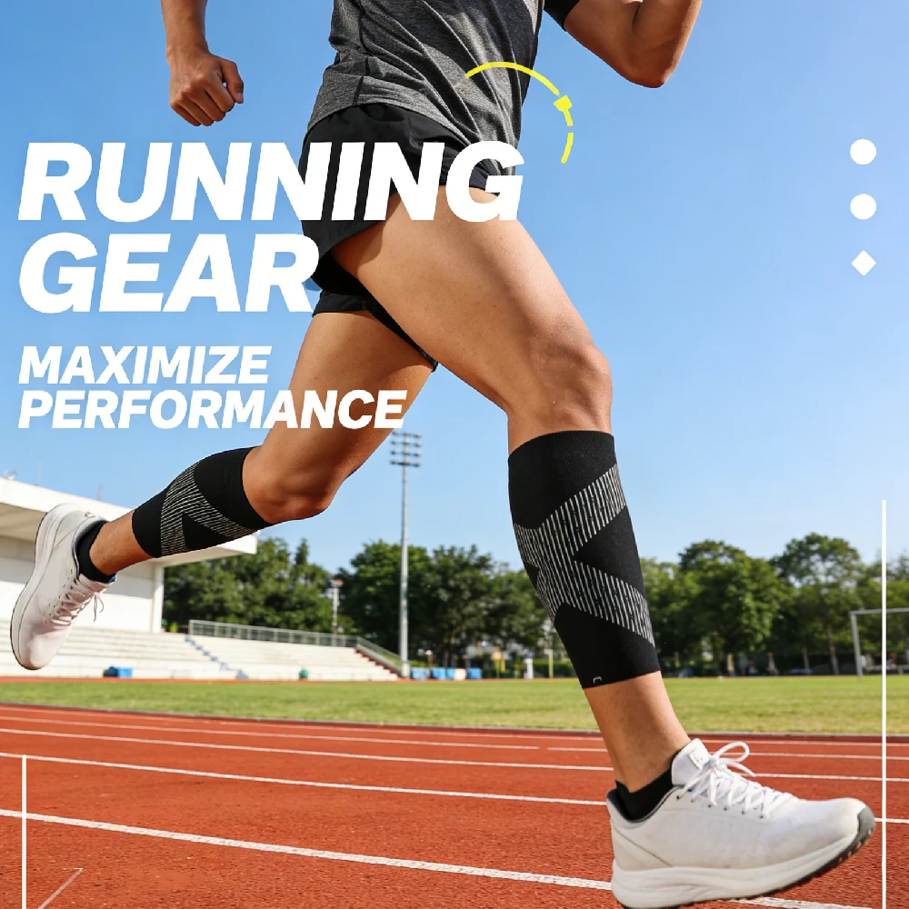 Sports Calf Compression Sleeve, Lightweight Leg Support Sleeve For Men Women Fitness Training & Outdoor Activities