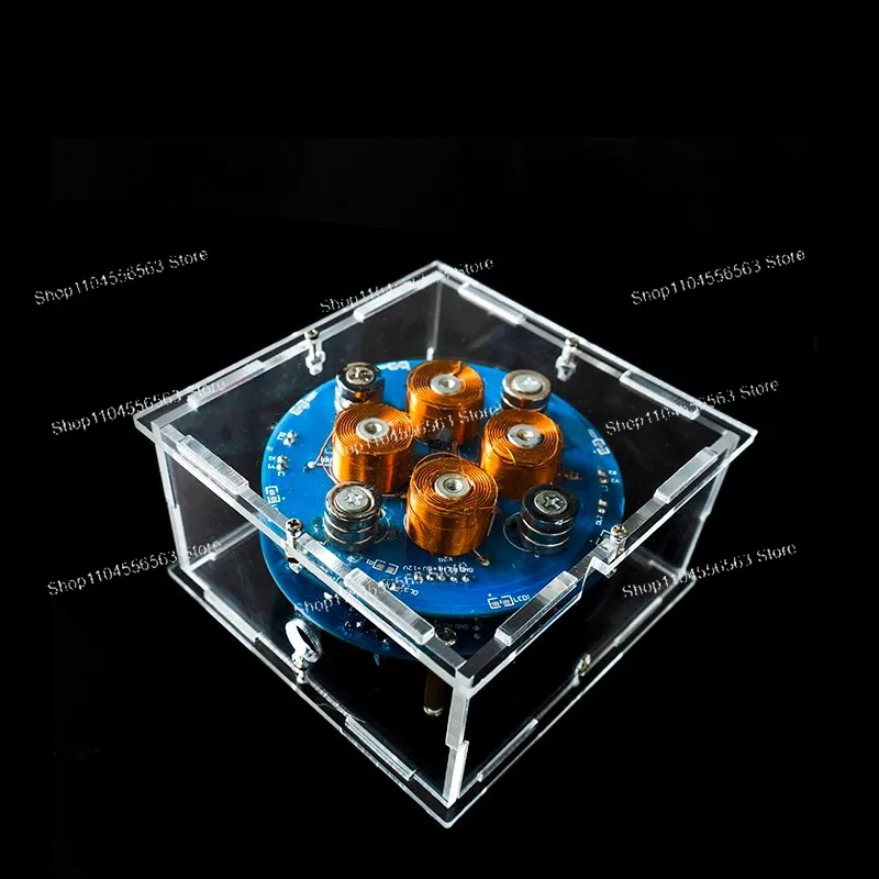 Push-Down Magnetic Levitation DIY Kit, Special for Students' Soldering Practice, Fun Technology Circuit Components