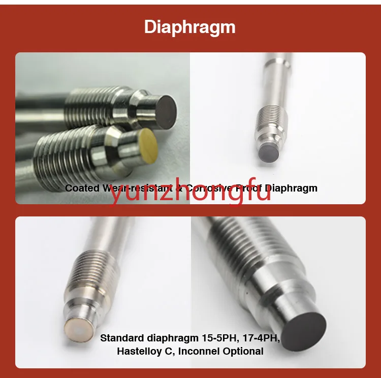 temperature pitch plastic extruder pressure transmitter transducer PT124B-123T High  melt  sensor high