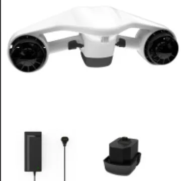 Patineta Subacuática Híbrida de Doble Motor Compatible con Cámara de Acción, Apta para Niños/Adultos