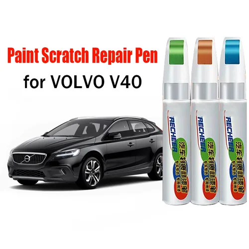 Pluma de pintura de retoque para reparación de arañazos de coche, eliminador de arañazos de pintura VOLVO V40, accesorios para el cuidado de la pintura del coche