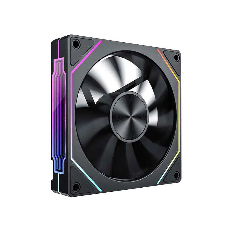 Power Train PRISM 5 Pro 120mm Case Fan 5V 3PIN ARGB Quiet Cooling Fan with Axis CD Pattern Design Compatible with AURA SYNC