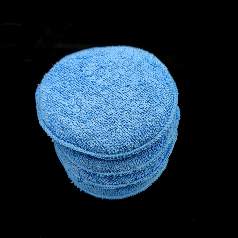 5PCS Car Wax Sponge Car Cleaning Vehicle Accessories Foam Applicator Dust Remove Auto Care Polishing Pad Detailing