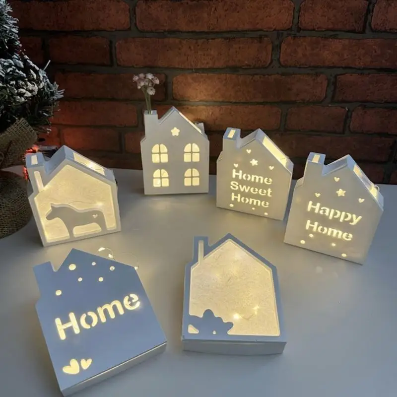 

Flexible Silicone Mold For Producing Illuminated House Accent Suitable For Family Gatherings And Parties