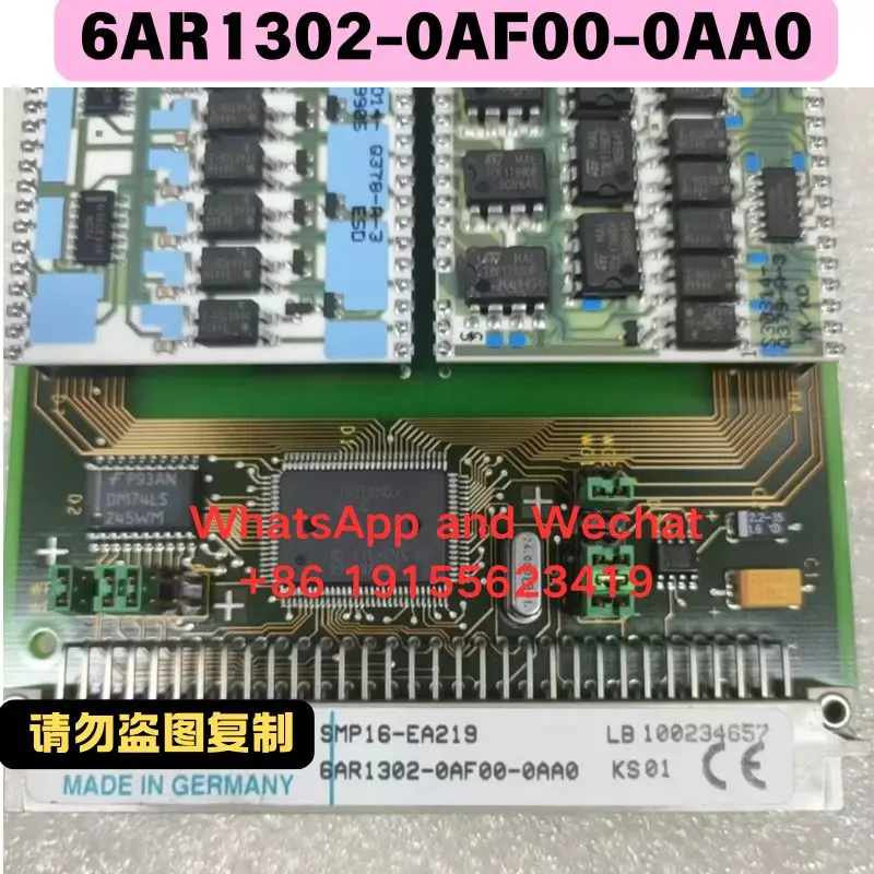 Used 6AR1302-0AF00-0AA0 Control board Functional test OK