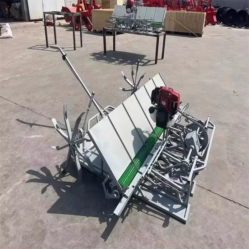 Transmission Box for Hand Pushed 4 6 Row Multi Functional Electric Seedling Transplanter for Paddy Field 1 Year Warranty