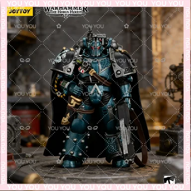 

JOYTOY Warhammer The Horus Heresy Alpha Legion Alpharius Primarch of The XXth Legion Saboteur Consul Contemptor Dreadnought