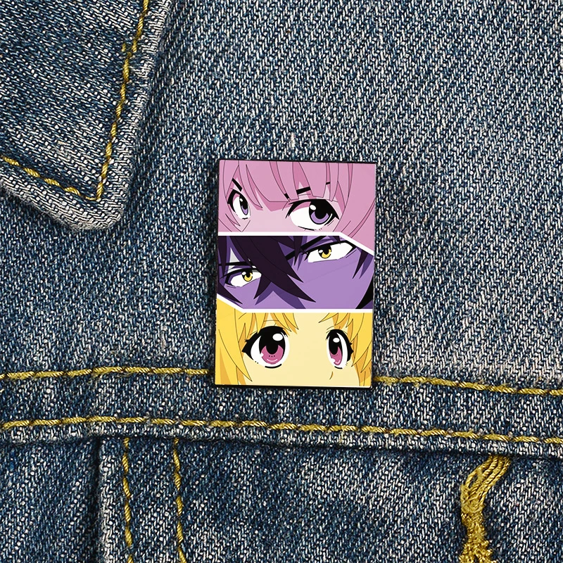 Cartoon Eye Pin Populair Japans Anime Karakter