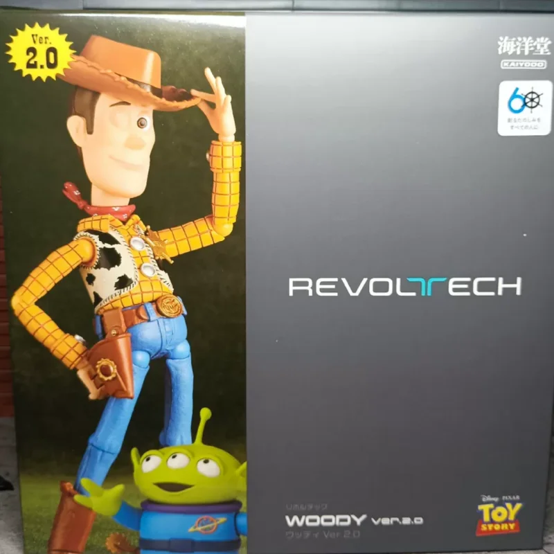 In Stock Original Kaiyodo Revoltech Toy Story Sherif Woody Ver.2.0