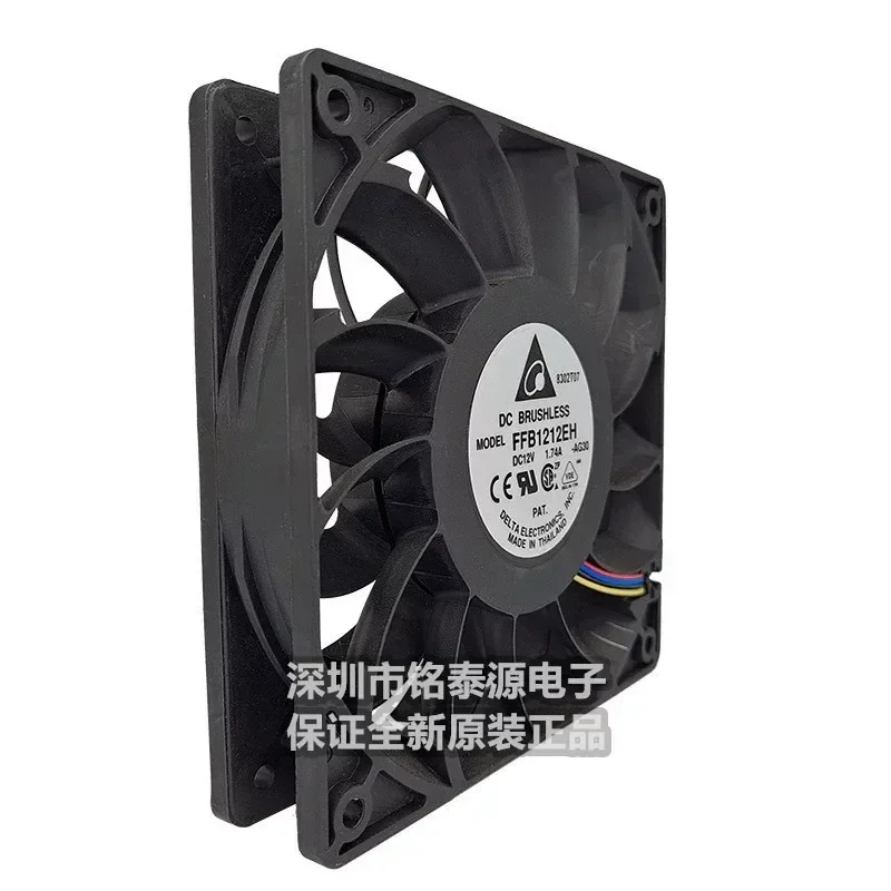 For FFB1212EH-AG30 Original Delta 12025 1.74A 12V Violent Large Air Volume 12CM Fan