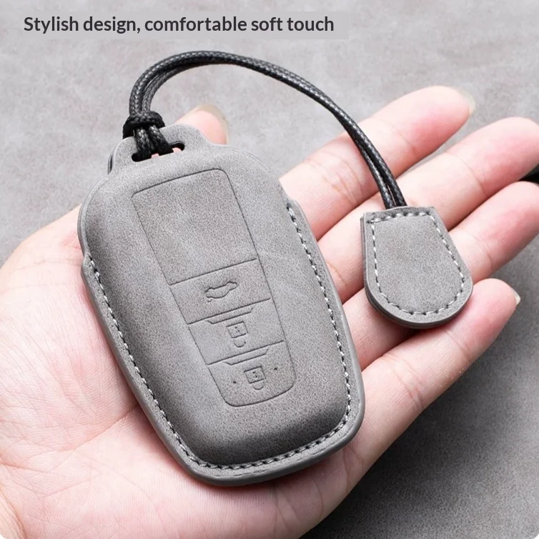 Fit For Toyota Corolla Levin Camry RAV4 Highlander CHR Avalon Premium Soft TPU Silicone Protective Car Key Case