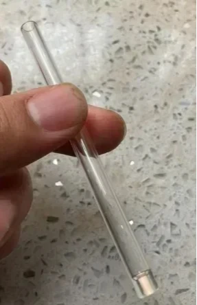 

Laboratory 6mm Silver Chloride Reference Electrode 4mm Glass Tube with Porous Ceramic