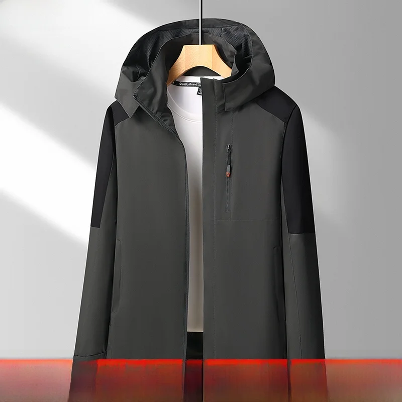 

Loose Men's Workwear Jaet Autumn Winter Faionable Korean Sle Casual Top Spring Summer Thin Polyester Fiber Stand Fit